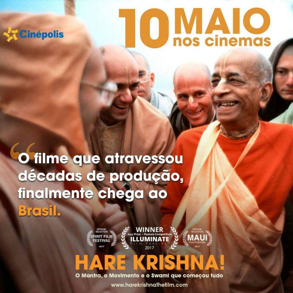 Documentário sobre o fundador do Hare Krishna estreia no circuito, Lu  Lacerda